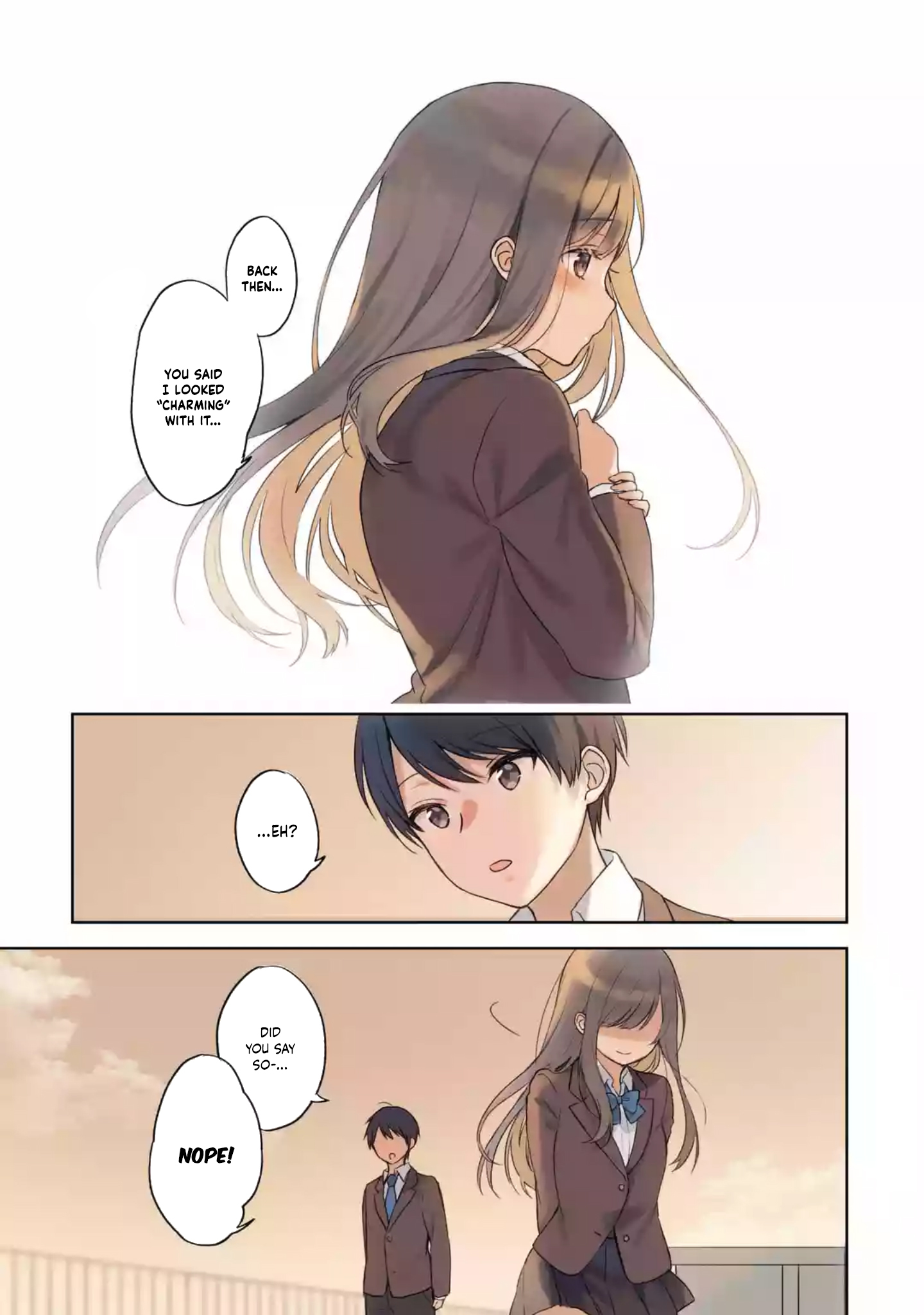 When I Rescued a Beautiful Girl Who Was About to Be Molested, It Was My Childhood Friend Sitting Next to Me Chapter 1 22